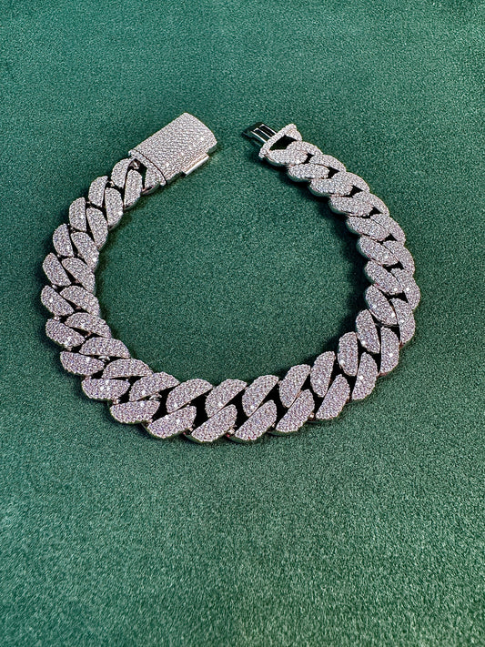 The Royal 12mm Cuban Link Bracelet
