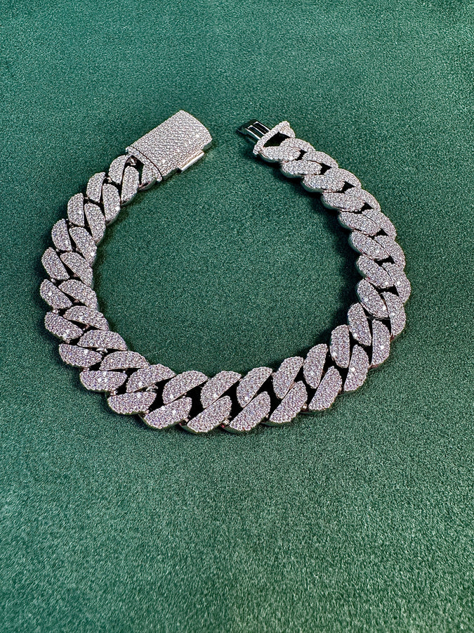 The Royal 12mm Cuban Link Bracelet