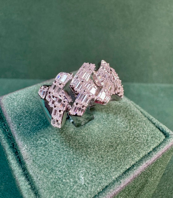 THE ARTIC CUBAN LINK RING