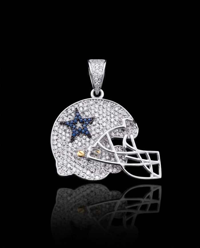 Star Helmet custom pendant by AVM Gems