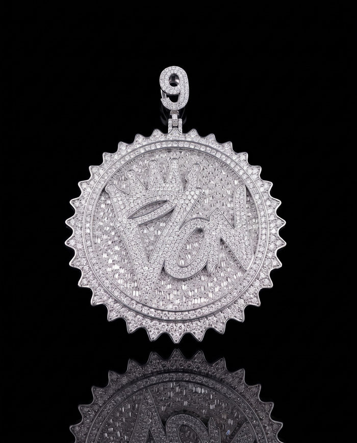 Crown Gear custom pendant by AVM Gems