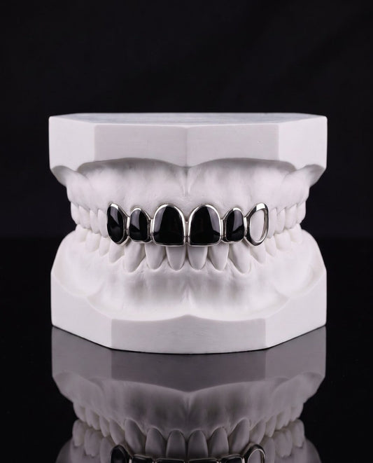 Blackout Frame custom grillz by AVM Gems