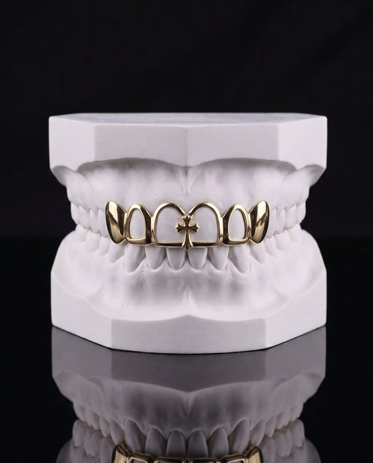 Cross Frames custom grillz by AVM Gems