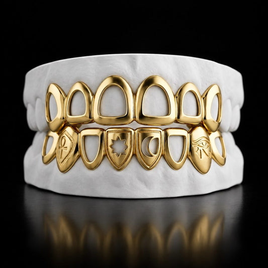 Symbols custom grillz by AVM Gems