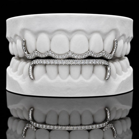 Double Bar custom grillz by AVM Gems