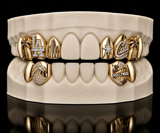 Cali custom grillz by AVM Gems