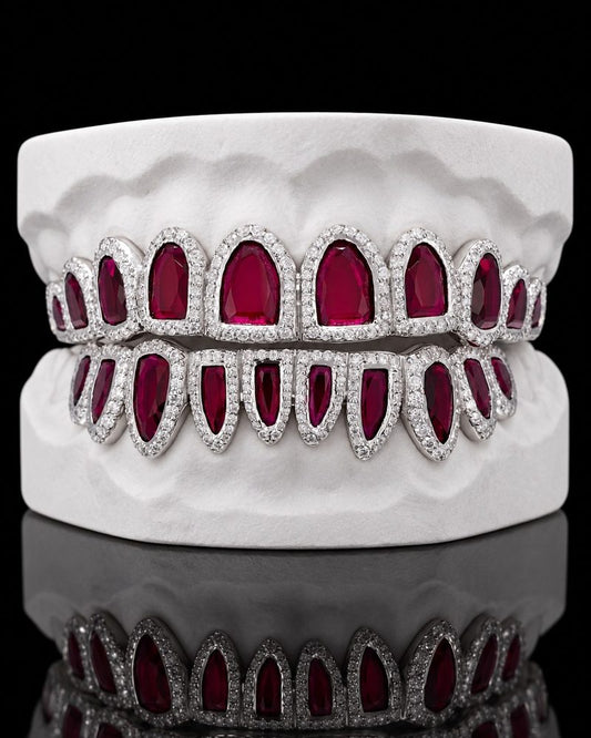 Ruby Frames custom grillz by AVM Gems