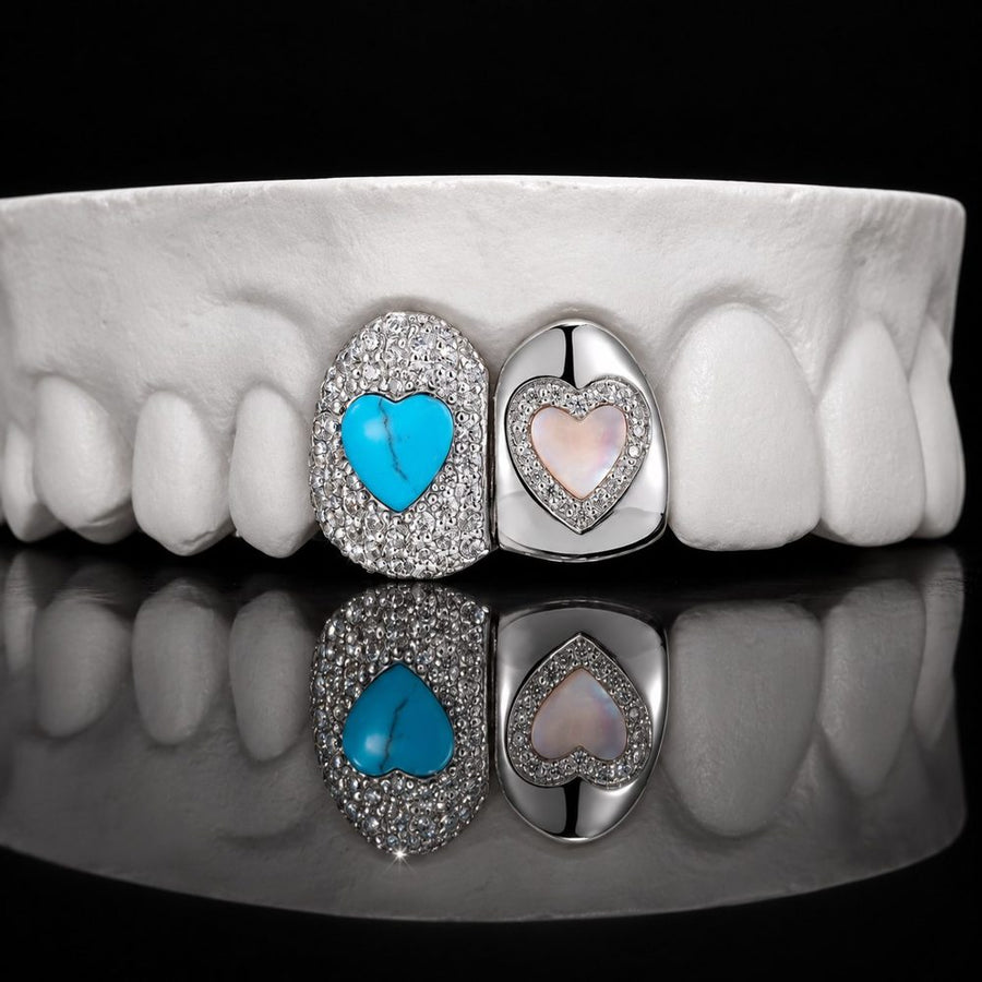 Turquoise Hearts