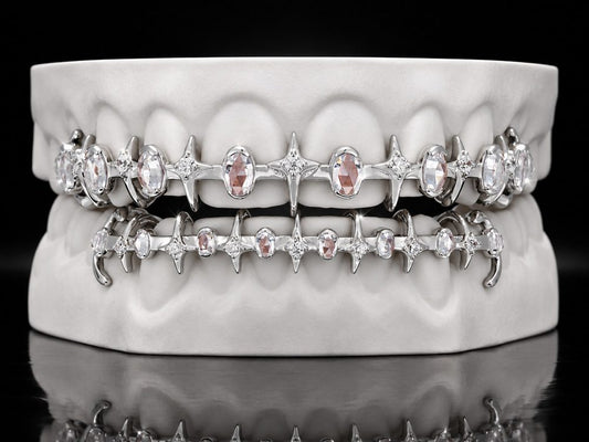 Star Row custom grillz by AVM Gems