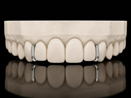 Hairline custom grillz by AVM Gems