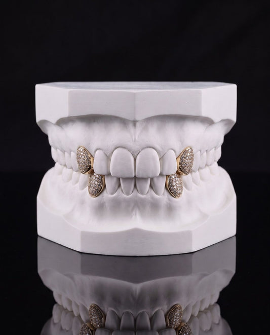 Four Fangs custom grillz by AVM Gems