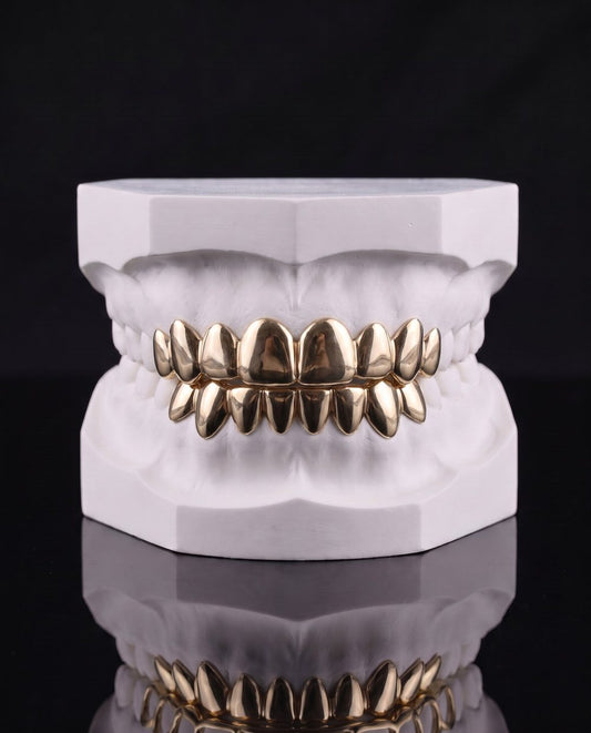 Half and Half custom grillz by AVM Gems