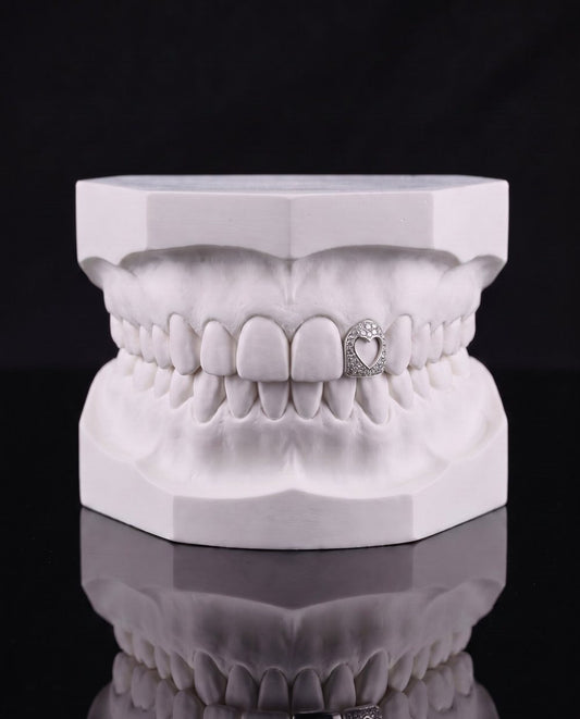 Heartline custom grillz by AVM Gems