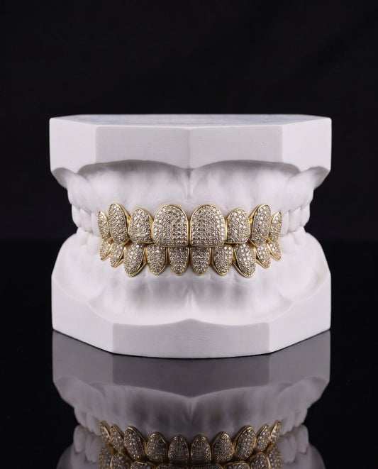 Honeycomb custom grillz by AVM Gems