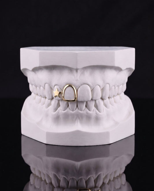 Star Frame Solid custom grillz by AVM Gems